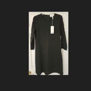 Boss Dila Lace Trim Shift Dress